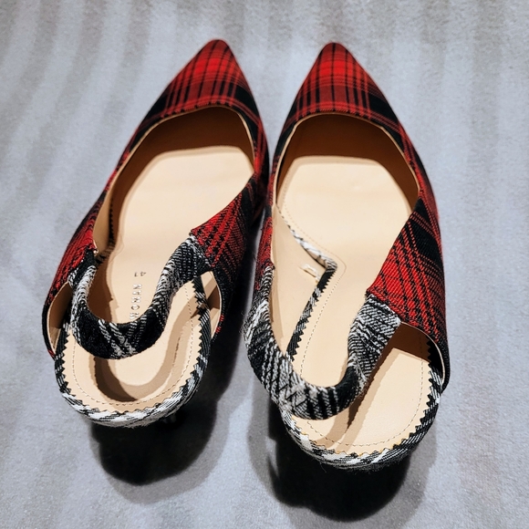 Zara plaid heels with pointed toes - Picture 2 of 5